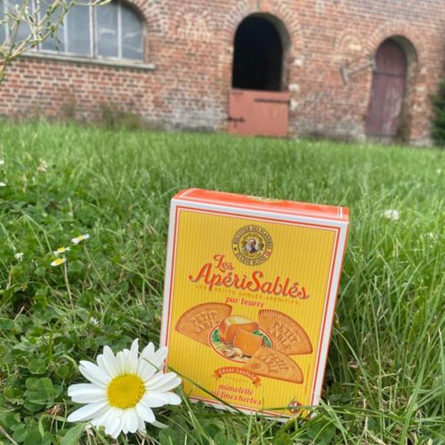 Photo de: Apérisablés saveur mimolette ail/fines herbes